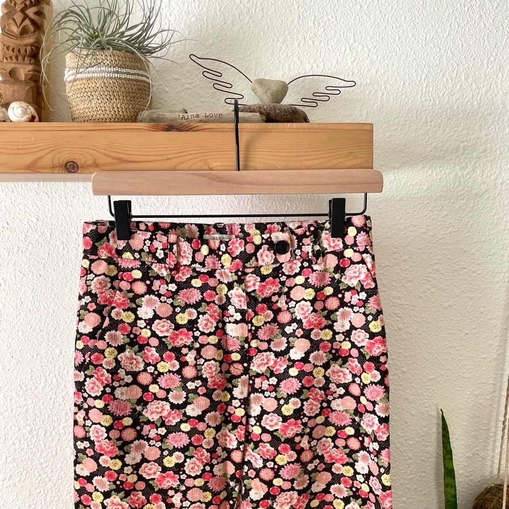 6397news origami blossom print pant